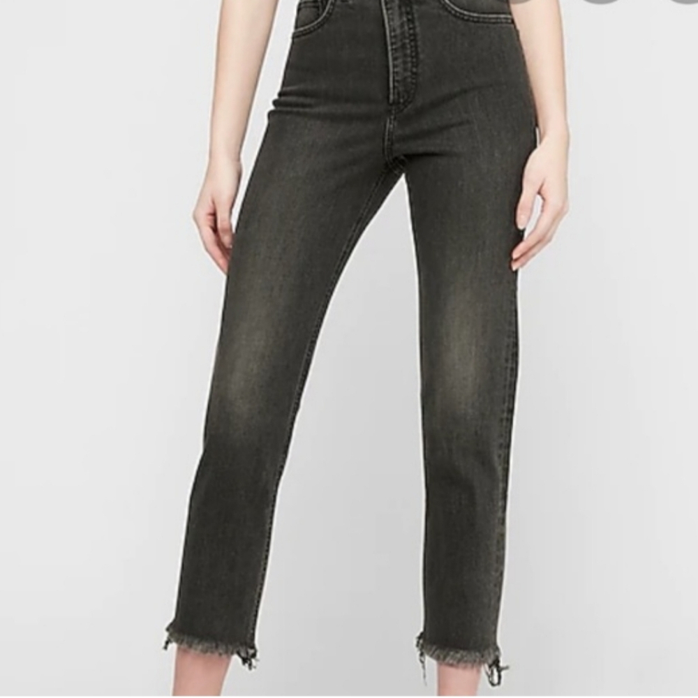 Express Women's Grey Jeans